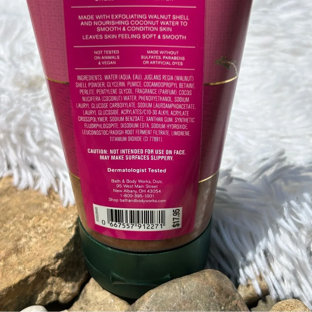 Bath & Body Works Pink Pineapple Sunrise Exfoliating Body Scrub 6.6 fl oz NEW
